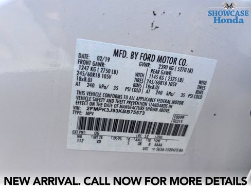 Used 2019 Ford Edge SEL w/ Equipment Group 201A FWD image 11