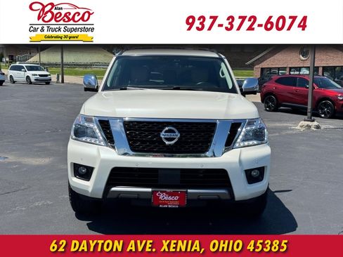 Used 2020 Nissan Armada Platinum w/ Cargo Package AWD/4WD image 2