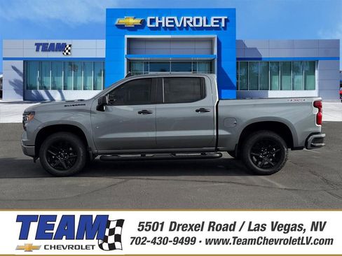 New 2026 Chevrolet Silverado 1500 Custom w/ Turbomax Blackout Package image 1