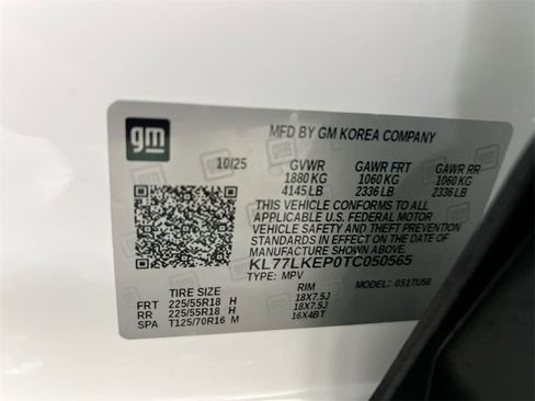 New 2026 Chevrolet Trax ACTIV w/ Driver Confidence Package image 27