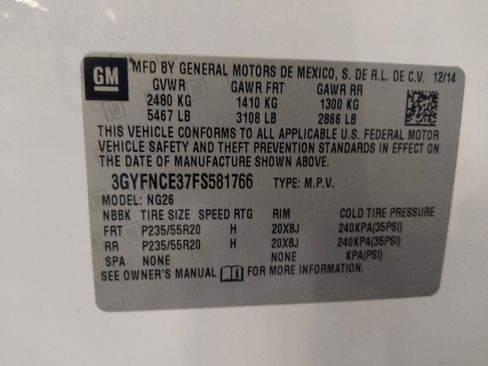 Used 2015 Cadillac SRX Performance w/ Driver Awareness Package image 33