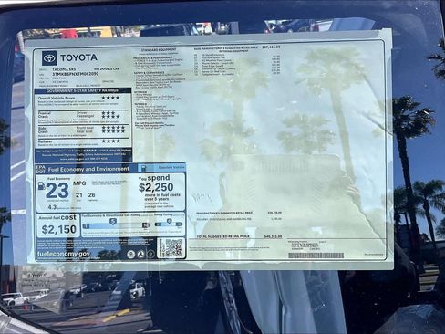 Used 2026 Toyota Tacoma SR5 RWD image 22