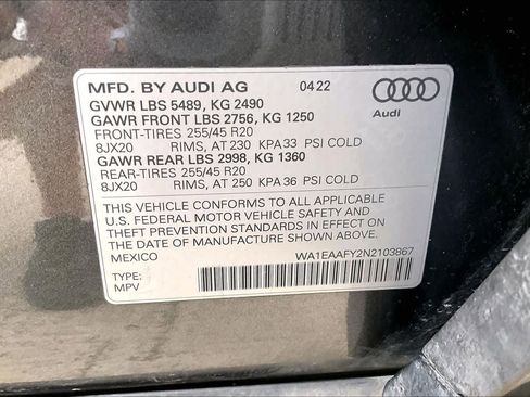 Used 2022 Audi Q5 2.0T Premium Plus image 29