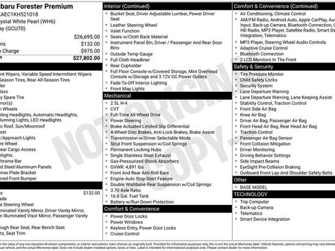 Used 2019 Subaru Forester Premium image 27