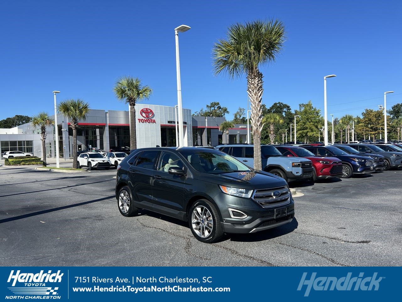Used 2015 Ford Edge Titanium w/ Equipment Group 302A AWD/4WD image 1