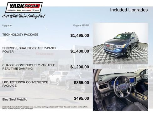 Used 2019 GMC Acadia Denali w/ Technology Package image 5