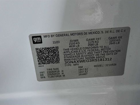 Used 2024 Chevrolet Equinox RS AWD/4WD image 42