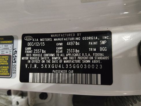 Used 2016 Kia Optima EX w/ Premium Package FWD image 33