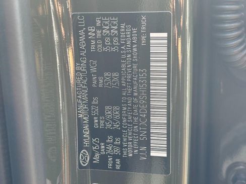 New 2025 Hyundai Santa Cruz SEL image 21