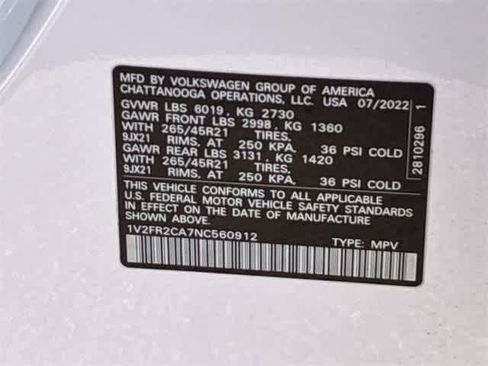 Used 2022 Volkswagen Atlas SEL Premium image 39