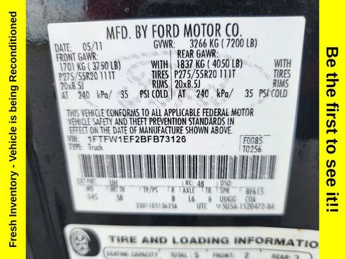 Used 2011 Ford F150 FX4 w/ FX Luxury Pkg AWD/4WD image 28