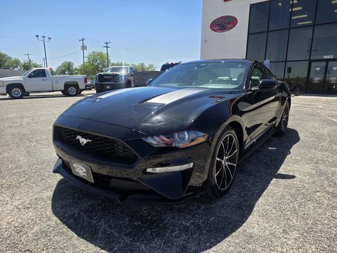 Used 2021 Ford Mustang Premium w/ Wheel & Stripe Package RWD image 3