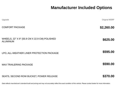 Used 2026 Chevrolet Suburban RST w/ Comfort Package image 9