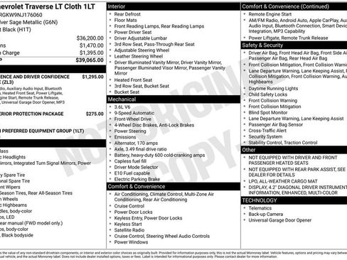 Used 2022 Chevrolet Traverse LT FWD image 5