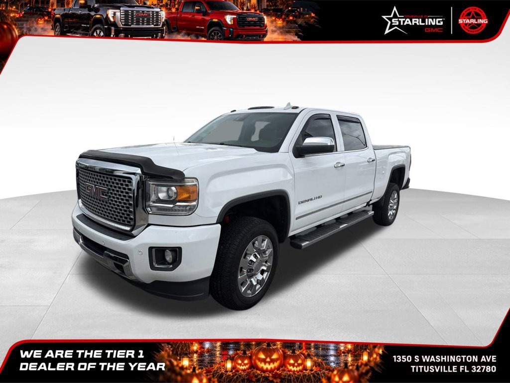 Used 2015 GMC Sierra 2500 Denali w/ Driver Alert Package AWD/4WD image 1