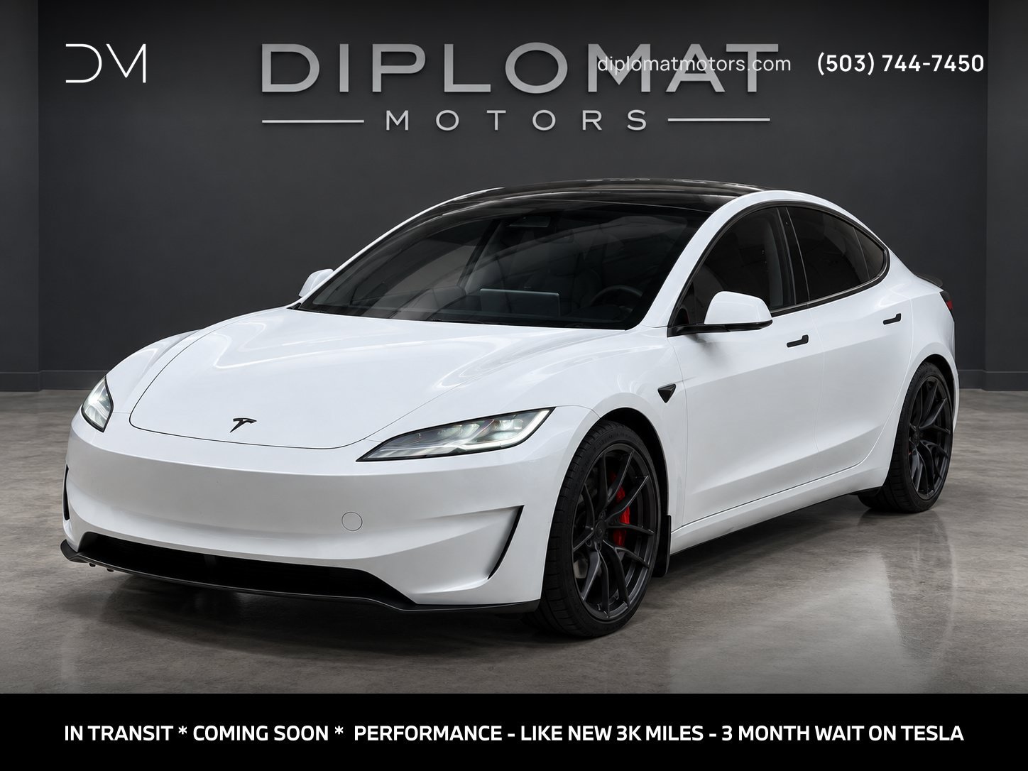 Used 2026 Tesla Model 3 Performance AWD/4WD image 1