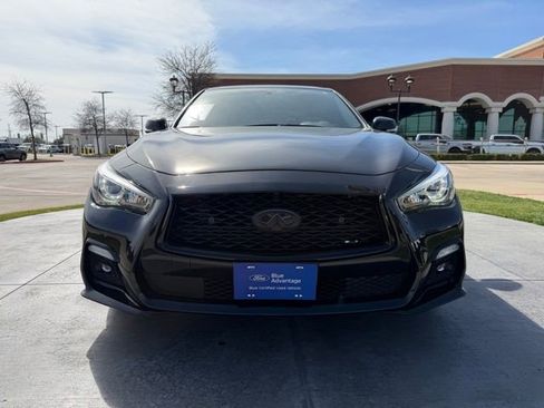 Used 2024 INFINITI Q50 Red Sport 400 w/ Black Opal Edition image 3
