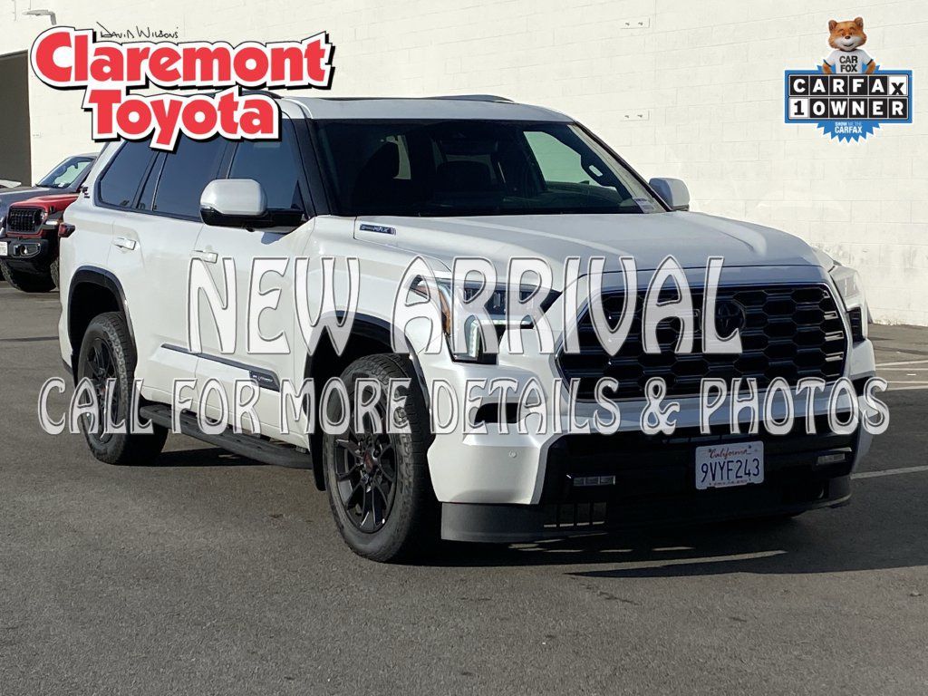 Certified 2026 Toyota Sequoia Platinum w/ TRD Off-Road Package AWD/4WD image 1