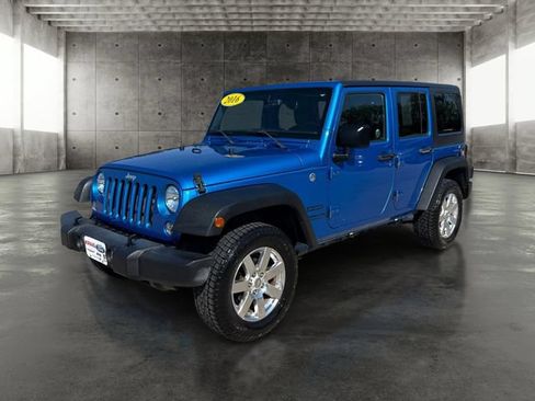 Used 2016 Jeep Wrangler Unlimited Sport w/ Quick Order Package 24S AWD/4WD image 1