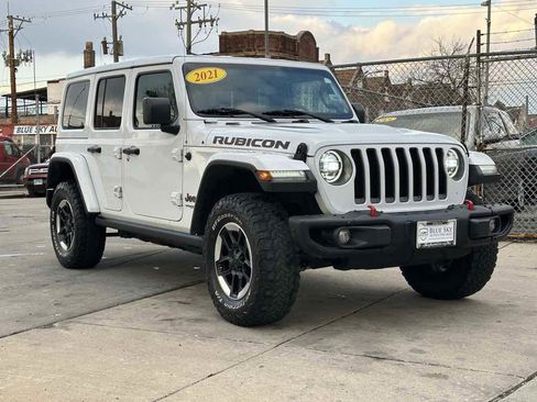 Used 2021 Jeep Wrangler Unlimited Rubicon w/ Steel Bumper Group AWD/4WD image 3