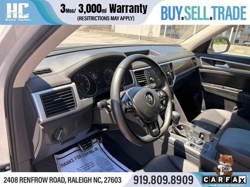 Used 2019 Volkswagen Atlas SE w/ Towing Package AWD/4WD image 14