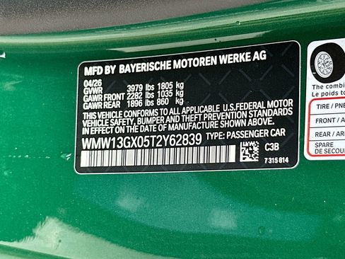 New 2026 MINI Cooper Convertible FWD image 25