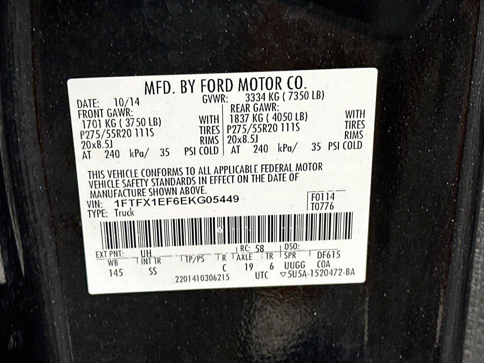 Used 2014 Ford F150 STX w/ Equipment Group 201A Mid AWD/4WD image 20