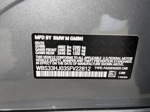 Used 2025 BMW M3 Competition w/ Executive Package image 37