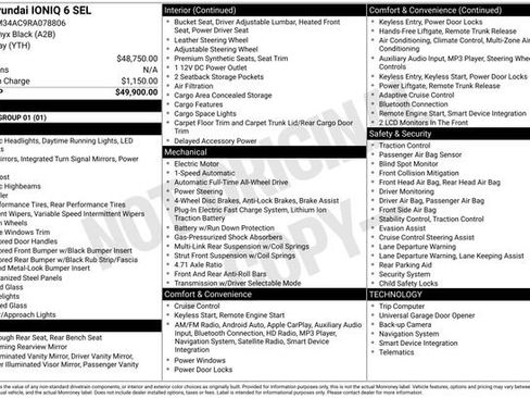 Used 2024 Hyundai Ioniq 6 SEL image 7