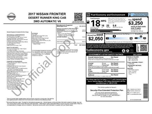 Used 2017 Nissan Frontier Desert Runner RWD image 28