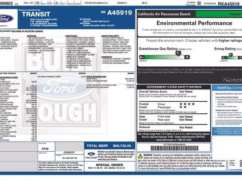 Used 2024 Ford Transit 150 Low Roof AWD image 12