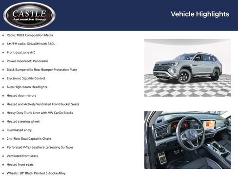 New 2026 Volkswagen Atlas Peak Edition AWD/4WD image 3