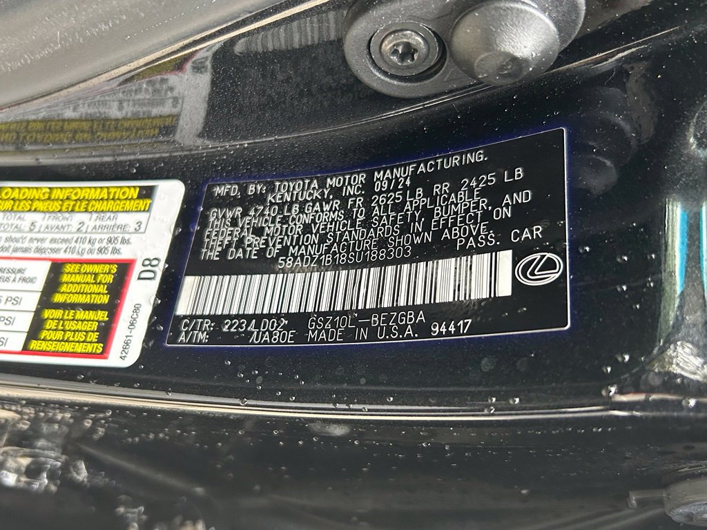 Used 2025 Lexus ES 350 w/ Premium Package FWD image 46
