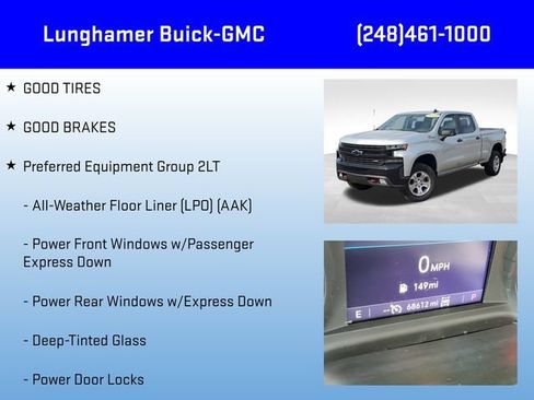 Used 2021 Chevrolet Silverado 1500 LT Trail Boss AWD/4WD image 6