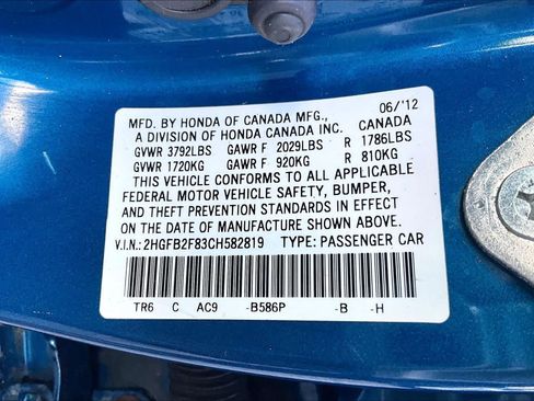 Used 2012 Honda Civic EX image 33