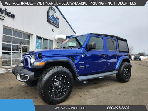Used 2018 Jeep Wrangler Unlimited Sahara w/ Dual Top Group image 1