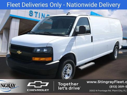 New 2025 Chevrolet Express 3500 Extended w/ Driver Convenience Package RWD image 1