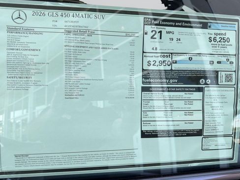 New 2026 Mercedes-Benz GLS 450 4MATIC image 39