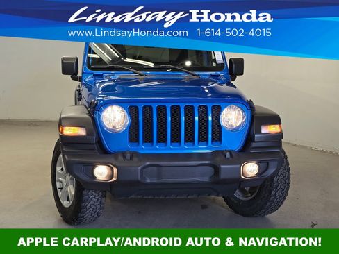 Used 2021 Jeep Wrangler Unlimited Sport AWD/4WD image 2