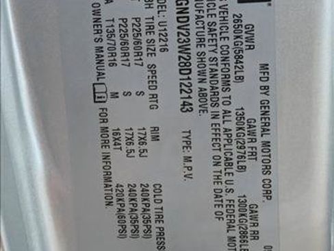Used 2008 Chevrolet Uplander LS w/ Climate Package FWD image 16
