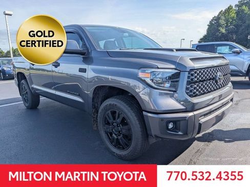 Certified 2021 Toyota Tundra SR5 w/ TRD Sport Plus Package AWD/4WD image 2