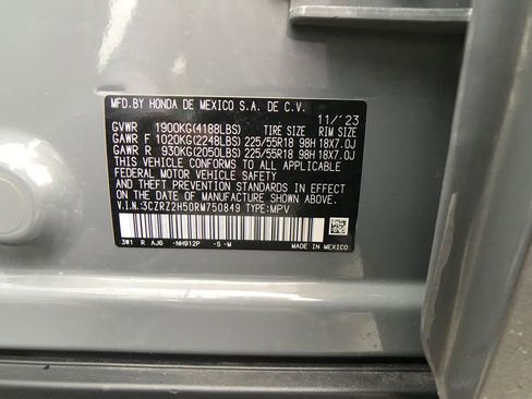 Used 2024 Honda HR-V Sport image 16