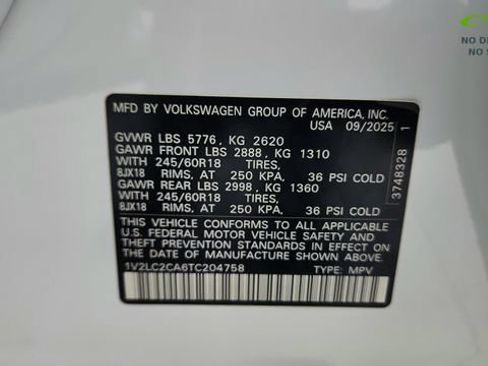Used 2026 Volkswagen Atlas Cross Sport SE AWD/4WD image 71