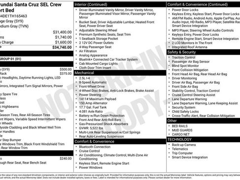 Certified 2026 Hyundai Santa Cruz SEL FWD image 31