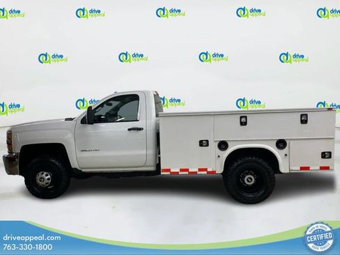 Used 2015 Chevrolet Silverado 3500 W/T w/ Snow Plow Prep Package AWD/4WD image 9