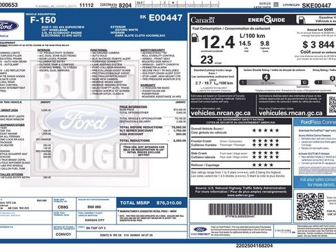 Certified 2025 Ford F150 XLT w/ Equipment Group 302A MID AWD/4WD image 25