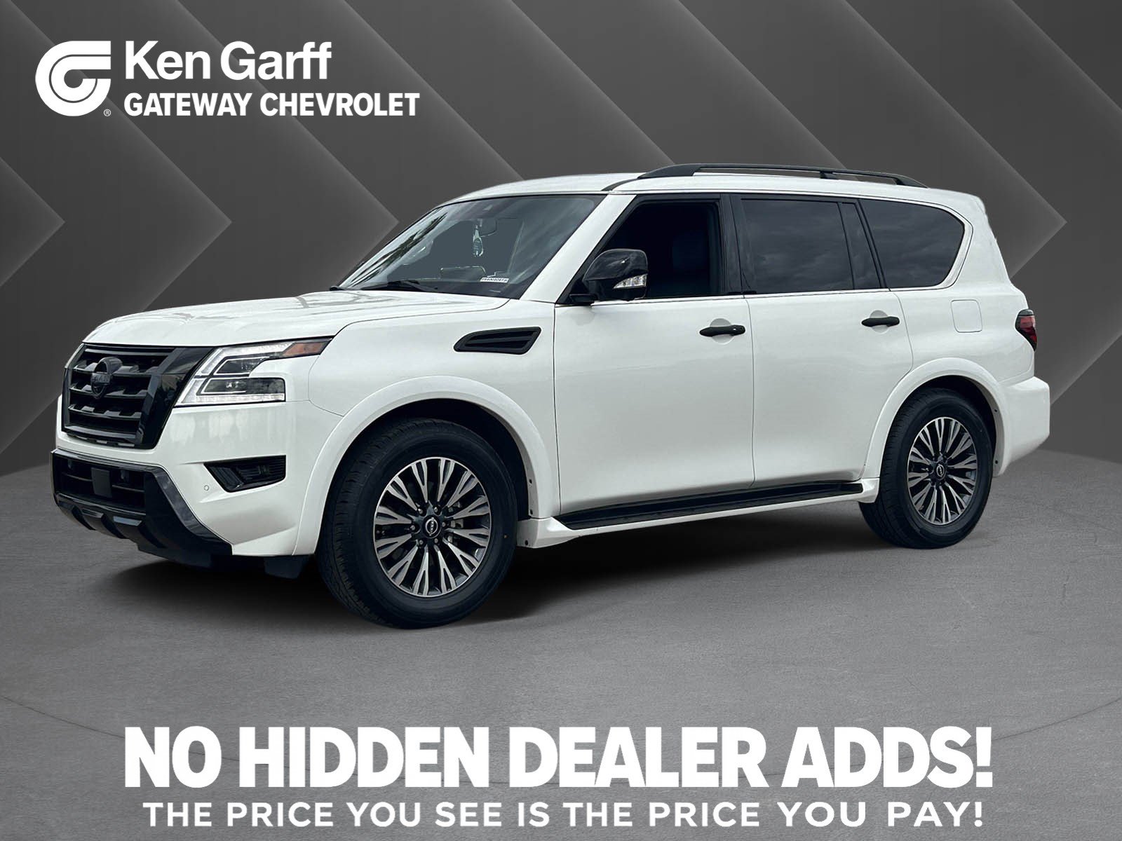 Used 2023 Nissan Armada SL w/ Midnight Edition Package RWD image 1