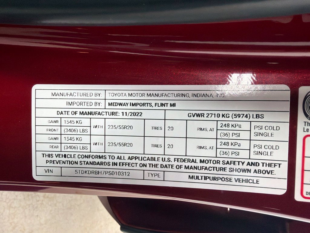 Used 2023 Toyota Highlander XSE AWD/4WD image 49