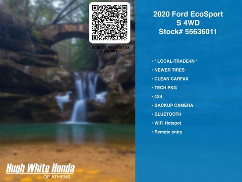Used 2020 Ford EcoSport S image 7