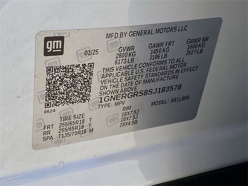 Certified 2025 Chevrolet Traverse LT image 42